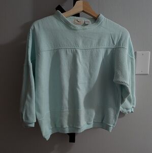 Vintage Sitting Duck Seafoam Green Sweatshirt Women's Size Large